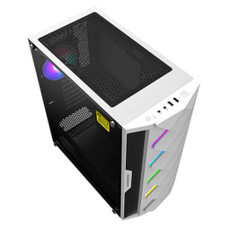 کیس آماده گیم مکس مدل Diamond White-GAMING-Animation