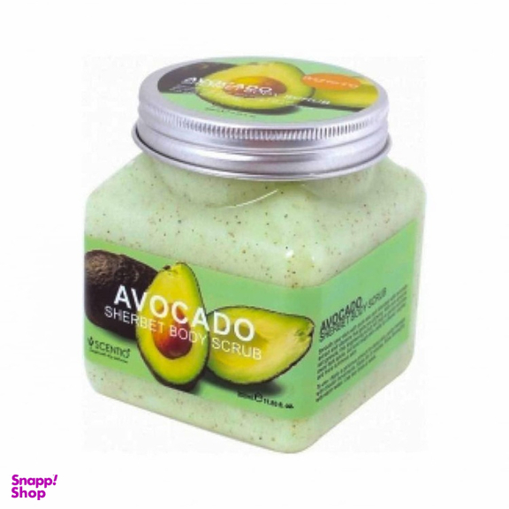 اسکراب لایه بردار سادور مدل Avocado Scrub وزن 350 گرم