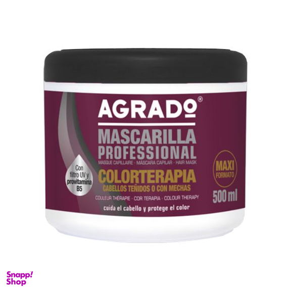 ماسک مو آگرادو مدل Colorterapia حجم 500 میلی لیتر