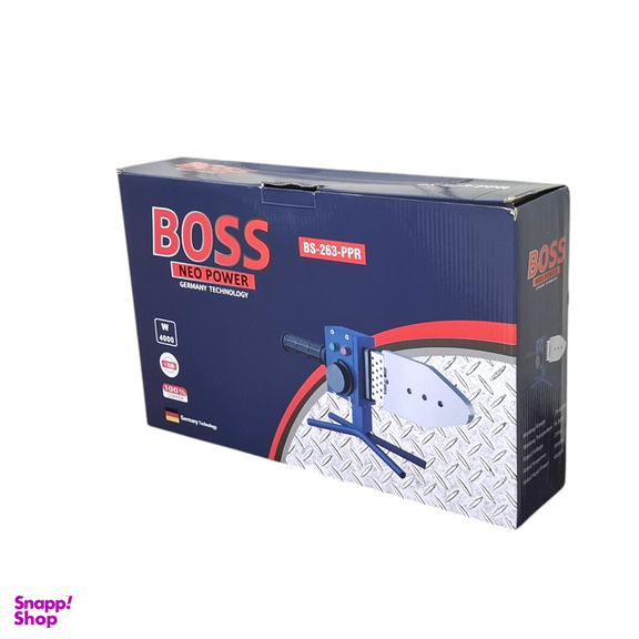 دستگاه اتو لوله حرفه ای باس مدل BS-263-PPR مجموعه 12 عددی
