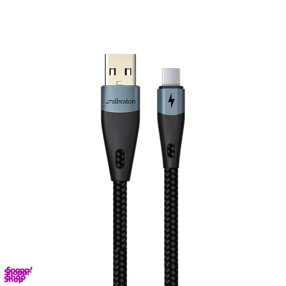 کابل تبدیل USB به USB-C سیبراتون مدل S665C طول 1 متر