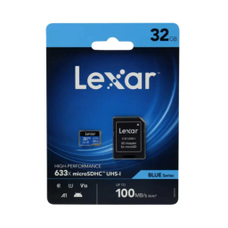 کارت حافظه microSDHC لکسار مدل High-Performance 633X ظرفیت 32 گیگابایت