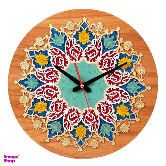 ساعت دیواری معرق کاری هُم آدیس مدل نگار کد CK 611-F