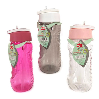 بطری ورزشی نی دار کوچک مانیا