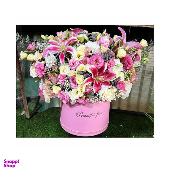 باکس گرد گل مدل هاله