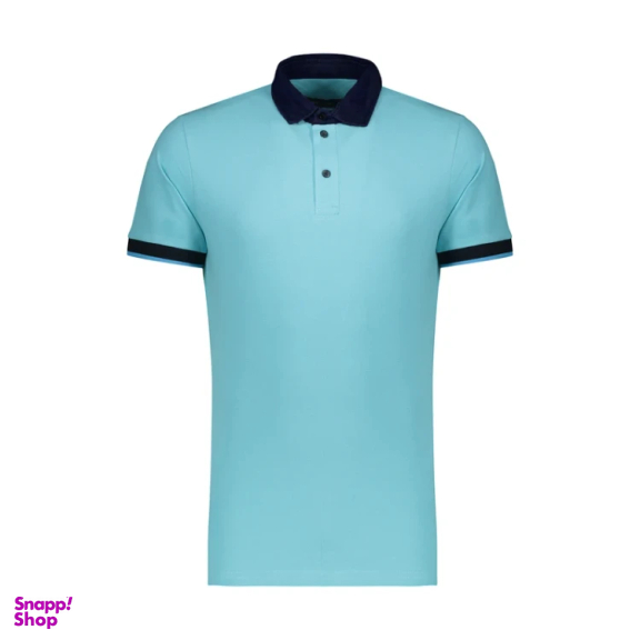 پولوشرت آستین کوتاه مردانه مدل GD-s-20028331 رنگ آبی