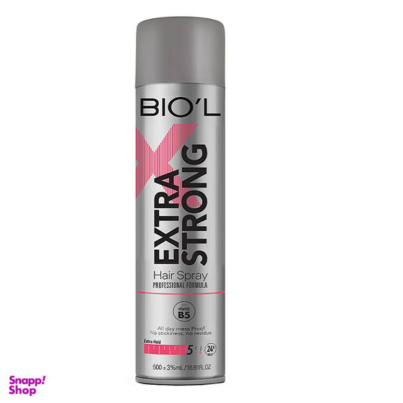 اسپری مو قوی بیول مدل Extra Strong حجم 500 میلی لیتر