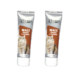 خمیر مالت گربه پرسا مدل MALT PASTE VITAMINS وزن 100 گرم بسته 2 عددی