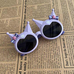 عینک آفتابی دخترانه طرح کرومی کد YAC.8