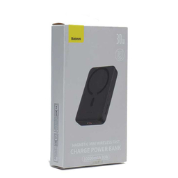 پاوربانک بیسوس مدل magnetic mini 30W ظرفیت 10000 میلی آمپر ساعت
