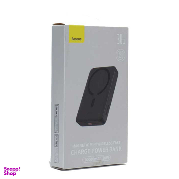 پاوربانک بیسوس مدل magnetic mini 30W ظرفیت 10000 میلی آمپر ساعت