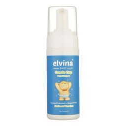 فوم شست و شوی کودک الوینا مدل پوسته های چرب سر نوزاد حجم 150 میلی لیتر