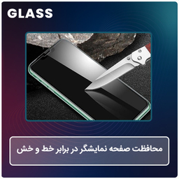 محافظ صفحه نمایش شفاف گلس مدل Resistant مناسب گوشی موبایل اپل iPhone 16e