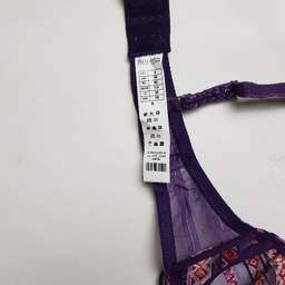 ست شورت و سوتین زنانه برتا مدل توری کد 2420PU رنگ بنفش