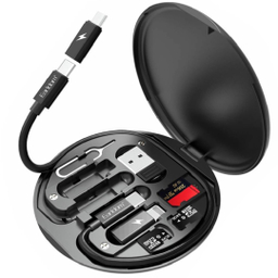 مجموعه کابل چند کاره Type-C ،USB، میکرو و لایتنینگ ارلدام مدل TC20 Data Cable Set