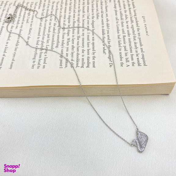 گردنبند زنانه سواروسکی مدل قو کد N4504
