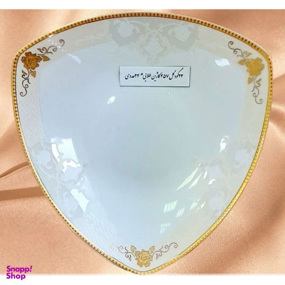 سرویس غذاخوری 105پارچه چینی پردیس مدل کاژین 12نفره