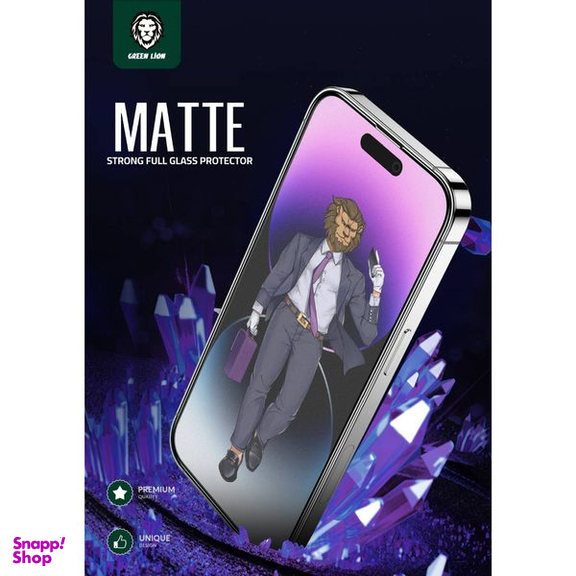 محافظ صفحه نمایش مات گرین لاین مدل Steve مناسب برای گوشی موبایل اپل iPhone 14 Pro Max