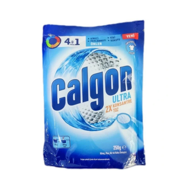 پودر جرمگیر ماشین لباسشویی مدل 4×1 کالگون وزن 500 گرم