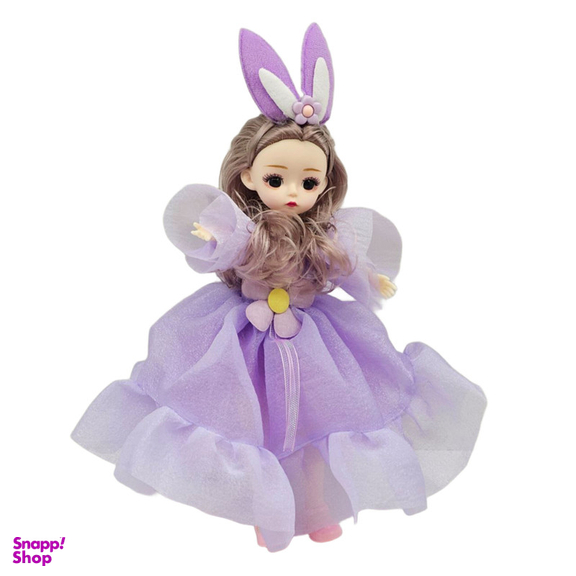 عروسک ناب سل مدل مفصلی موزیکال چراغدار ارتفاع 35 سانتی متر