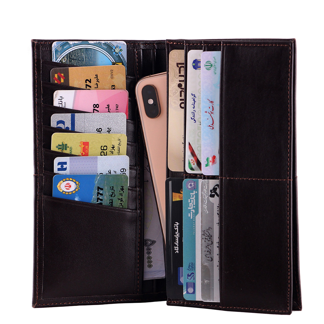 کیف پول مردانه چرم بارز کد DM81