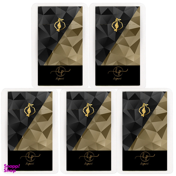 طلا گرمی 18 عیار کاپانی مدل انار کد kc013-p5 بسته 5 عددی