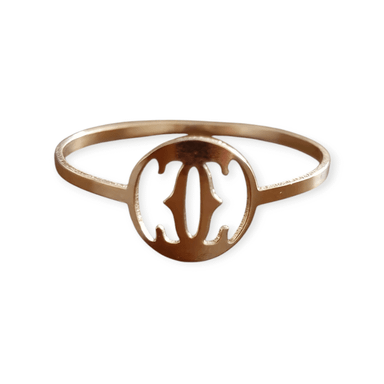 انگشتر طلا زنانه عیار 750 سانا گالری کد AA1 طرح مینیمال