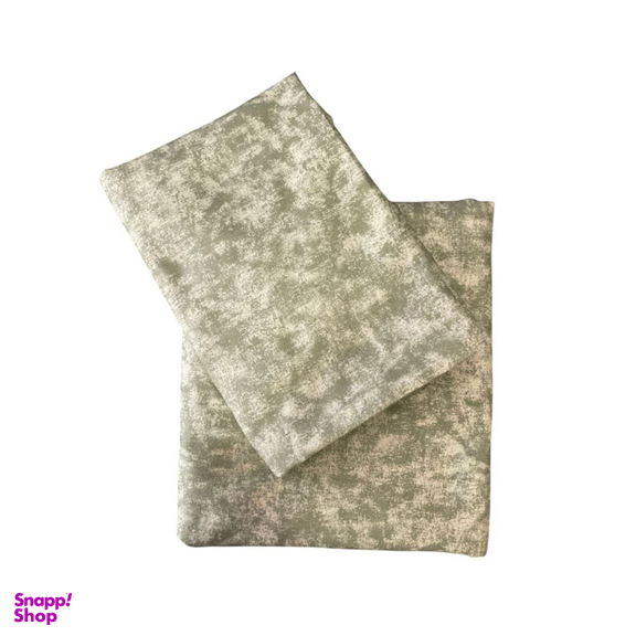 ملحفه کشدار تک نفره 2 تکه طرح پتینه کد sh0621