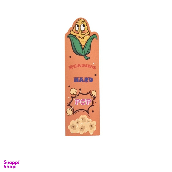 نشانگر کتاب معطر مقوایی مدل رایحه پاپکورن کد 1259