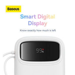 پاور بانک 22.5 وات بیسوس مدل Qpow2 P10055002113-00 ظرفیت 20000 میلی آمپر ساعت