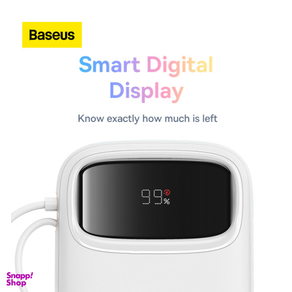 پاور بانک 22.5 وات بیسوس مدل Qpow2 P10055002113-00 ظرفیت 20000 میلی آمپر ساعت