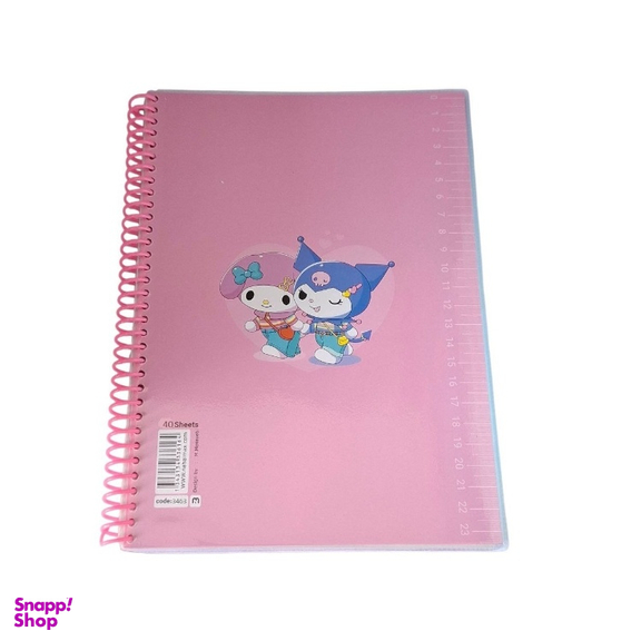 دفتر نقاشی 40 برگ سیمی مکث نوت طرح کرومی کد 4_3463