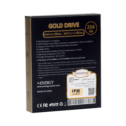 حافظه SSD اینترنال ایکس-انرژی مدل GOLD ظرفیت 256 گیگابایت
