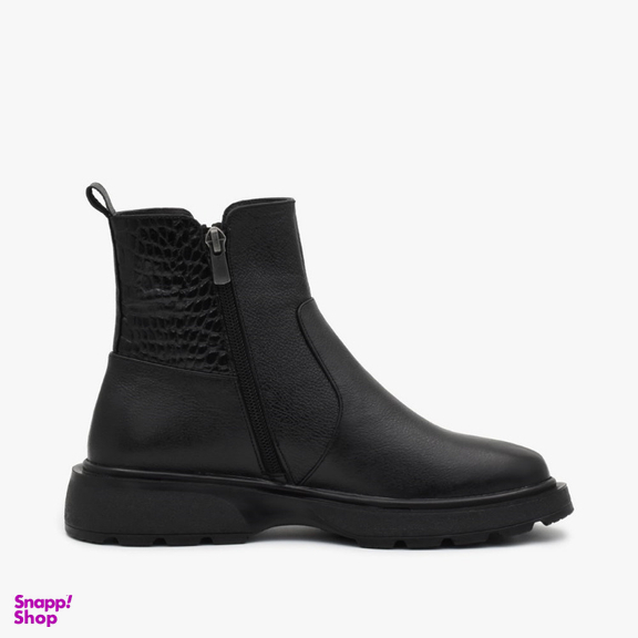 نیم بوت چرم طبیعی زنانه چرم تهران مدل P19M