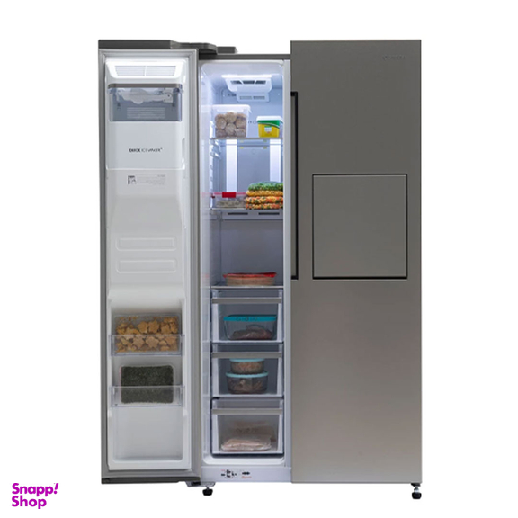 یخچال و فریزر ساید بای ساید 27 فوت هوشمند اسنوا مدل S1Di-S110