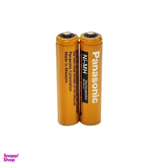 باتری نیم قلمی قابل شارژ تلفن بی سیم پاناسونیک مدل Ni-MH/HHR-63AAAB بسته 2 عددی