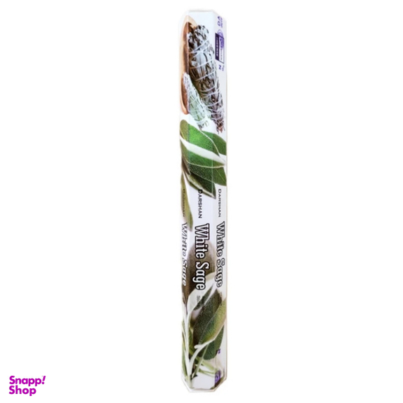 عود دارشان رایحه مریم گلی کد White Sage-01 بسته 20 عددی
