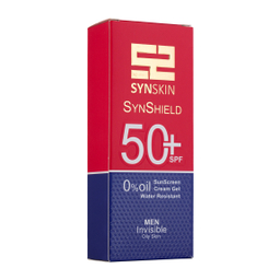 ژل ضد آفتاب مردانه فاقد چربی ساین شیلد +SPF50 ساین اسکین حجم 50 میلی لیتر