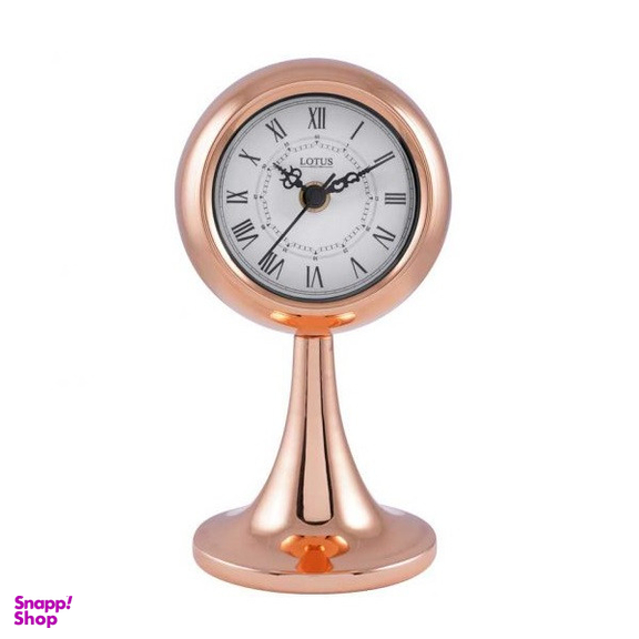 ساعت رومیزی لوتوس مدل TC-805-ROSE GOLD-SAN GABRIEL