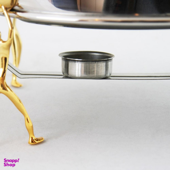 سوفله خوری سالینو مدل استیل برنجی کد 3008-SG