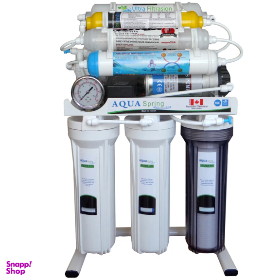 دستگاه تصفیه کننده آب آکوآ اسپرینگ مدل RO NF2800 به همراه فیلتر مجموعه 3 عددی