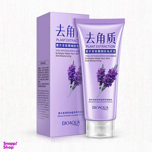 اسکراب صورت بایوآکوا مدل لوندر کد 02 وزن 120 گرم