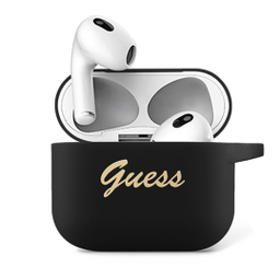 کاور سیلیکونی ایرپاد سی جی موبایل مدل Guess Silicone Case مناسب Apple Airpods 3