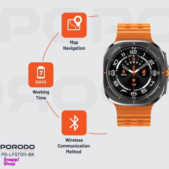 ساعت هوشمند پرودو مدل Voyager PD-LFST011
