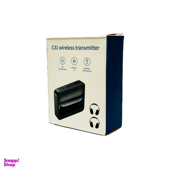 فرستنده بی سیم صدا مدل c31 bluetooth transmitter