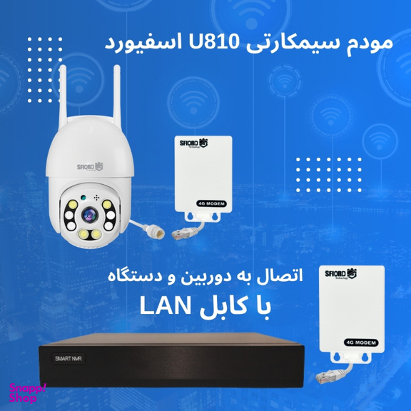 دوربین مداربسته تحت شبکه اسفیورد مدل Z316
