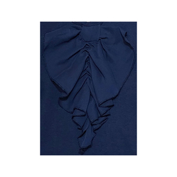 بلوز آستین بلند دخترانه مدل 5951 رنگ سرمه ای