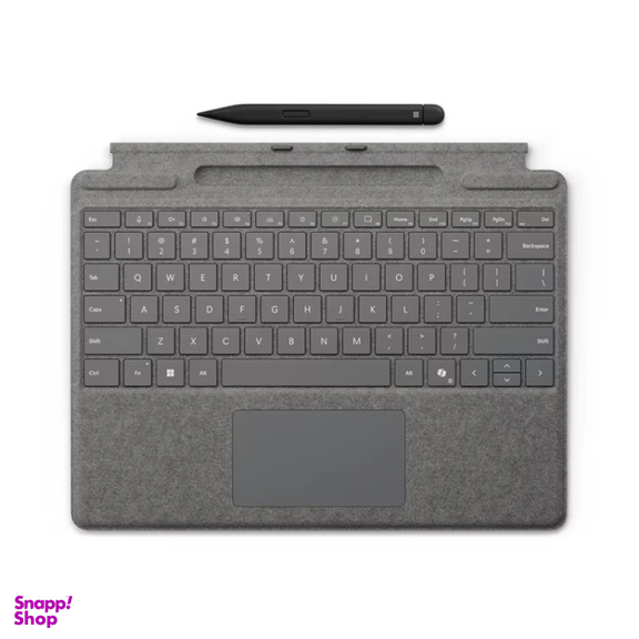 کیبورد تبلت مایکروسافت مدل Surface Pro Copilot Keyboard with Slim Pen 2 مناسب سرفیس Pro 8/Pro 9/Pro 10/Pro 11 به همراه قلم اسلیم 2
