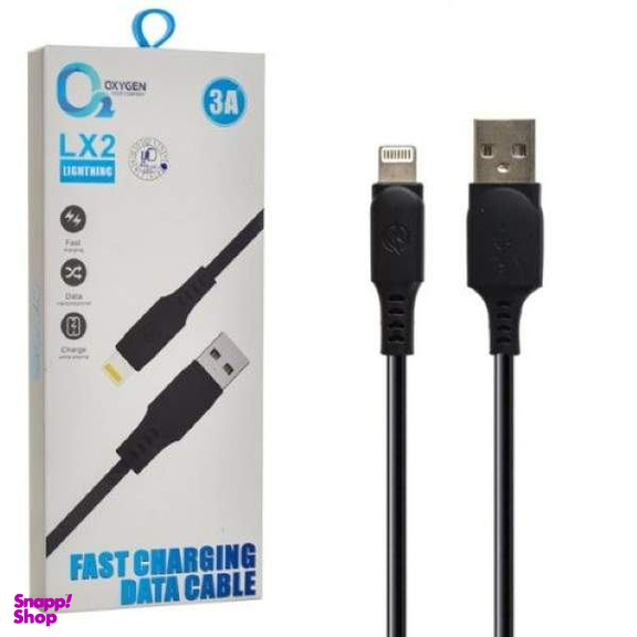 کابل USB به Lightning اکسیژن مدل LX2 طول 1 متر