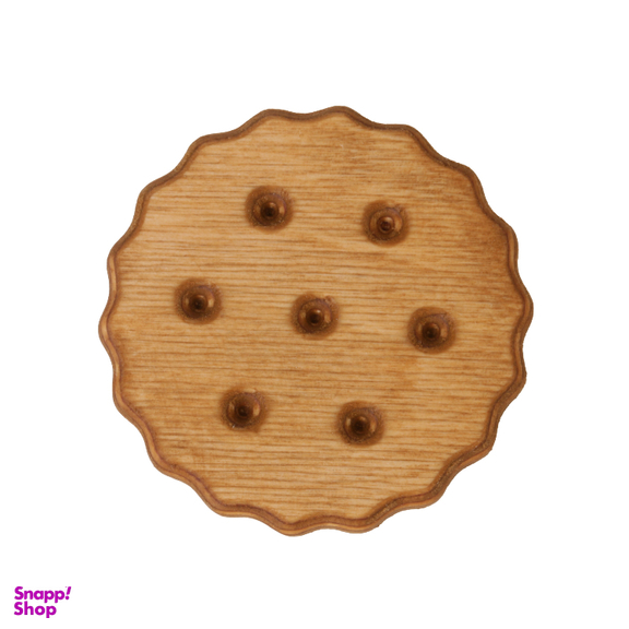 زیرلیوانی مدل بیسکویت گرد